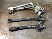 Rear door window regulator with motor