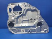 Rear window lifting mechanism without motor