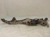 Front wiper linkage and motor