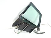 Rear door window regulator with motor