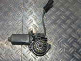 Rear door window regulator with motor