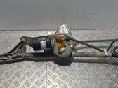 Front wiper linkage and motor