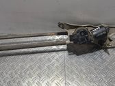 Front wiper linkage and motor