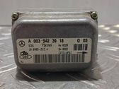 ESP acceleration yaw rate sensor