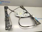 Front window lifting mechanism without motor