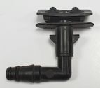 Headlight washer spray nozzle