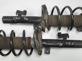 Front shock absorber with coil spring