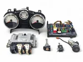 Engine ECU kit and lock set