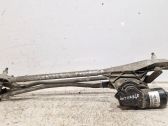 Front wiper linkage and motor