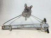 Rear door window regulator with motor