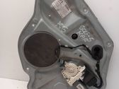 Rear window lifting mechanism without motor
