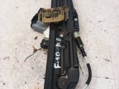 Rear door window regulator with motor