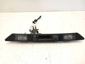 Trunk door license plate light bar