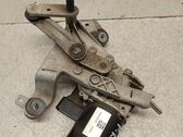Front wiper linkage and motor