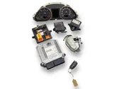 Engine ECU kit and lock set