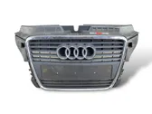 Front bumper upper radiator grill