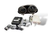 Juego de cerradura y set ECU del motor