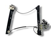 Front door window regulator with motor