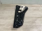 Rear door window regulator with motor