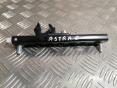 Seat belt adjustment rail