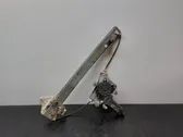 Rear window lifting mechanism without motor