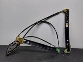 Front window lifting mechanism without motor
