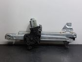 Rear window lifting mechanism without motor