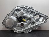 Rear window lifting mechanism without motor