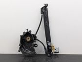 Rear window lifting mechanism without motor