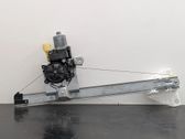 Rear window lifting mechanism without motor