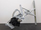 Rear window lifting mechanism without motor