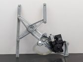 Rear window lifting mechanism without motor