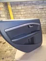 Rear door card panel trim