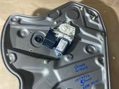 Rear door window regulator with motor
