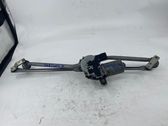 Front wiper linkage and motor