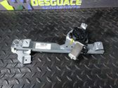 Rear window lifting mechanism without motor