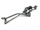 Front wiper linkage and motor