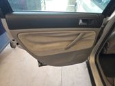 Rear door window regulator with motor