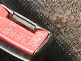 Boucle de ceinture de sécurité avant