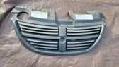 Front bumper upper radiator grill