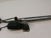 Front wiper linkage and motor