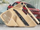 Coupe rear side trim panel