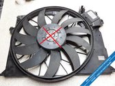 Radiator cooling fan shroud