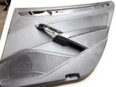 Rear door card panel trim