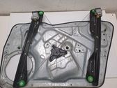 Front window lifting mechanism without motor