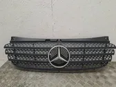 Front bumper upper radiator grill