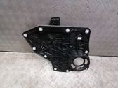 Rear window lifting mechanism without motor