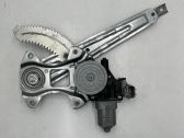 Rear door window regulator with motor