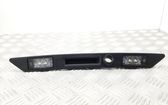 Trunk door license plate light bar