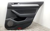 Rear door card panel trim